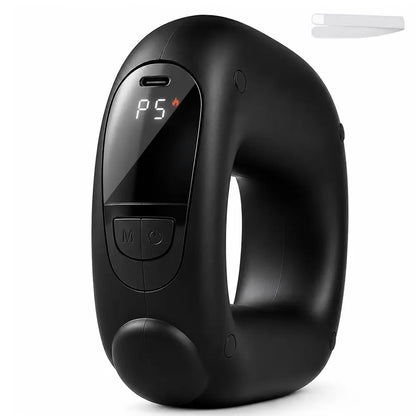 Turbo-Vibe Fascia Ring Belt – Rechargeable Hands-Free Full Body Massage Device, 6 Speed 6 Mode Mini Ab Trainer for Muscle Recovery & Deep Tissue Relief, Perfect Gifts for Boyfriend, Men, Women, Adults